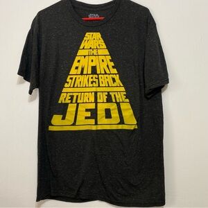 Star Wars The Empire Strikes Back Return Of The Jedi T Shirt Mens L